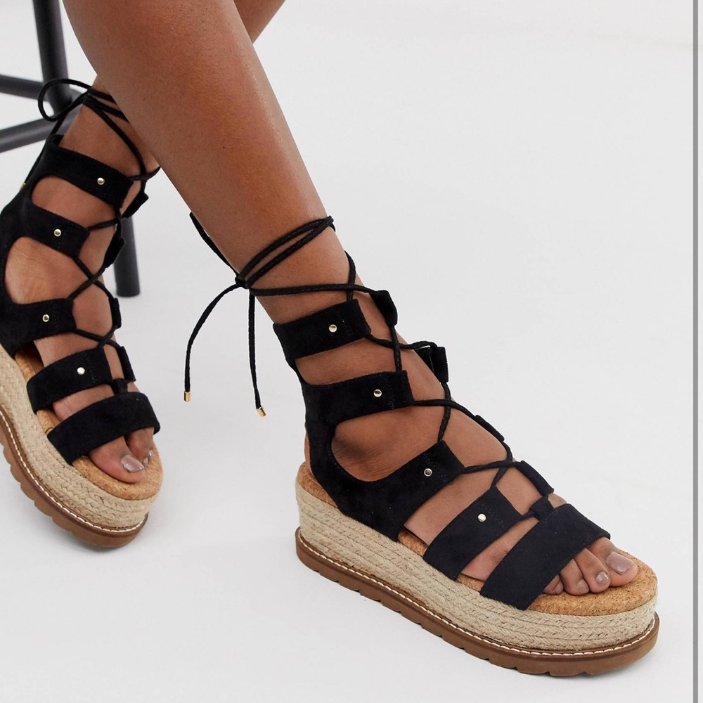 ASOS flatform espadrilles